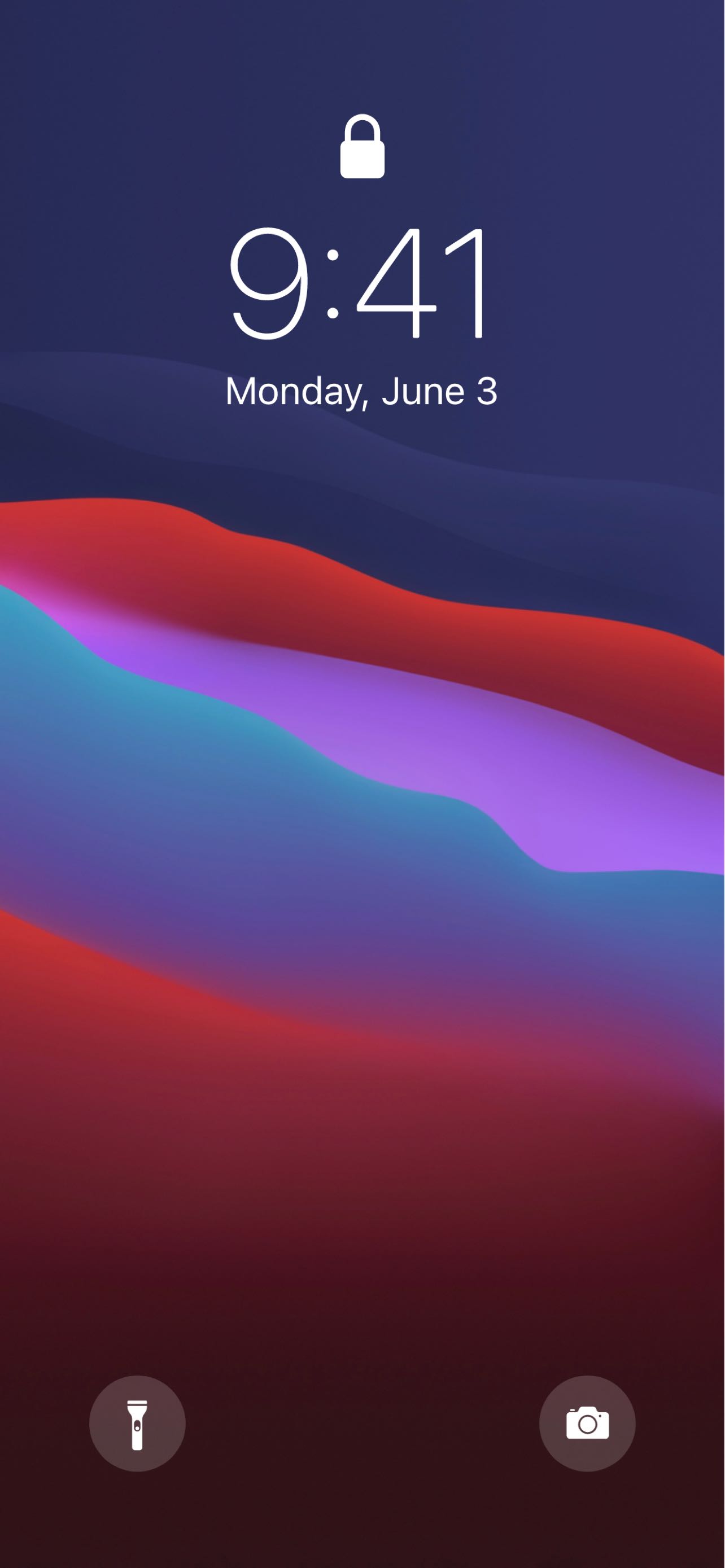 macOS Big Sur x iPhone Lock Preview