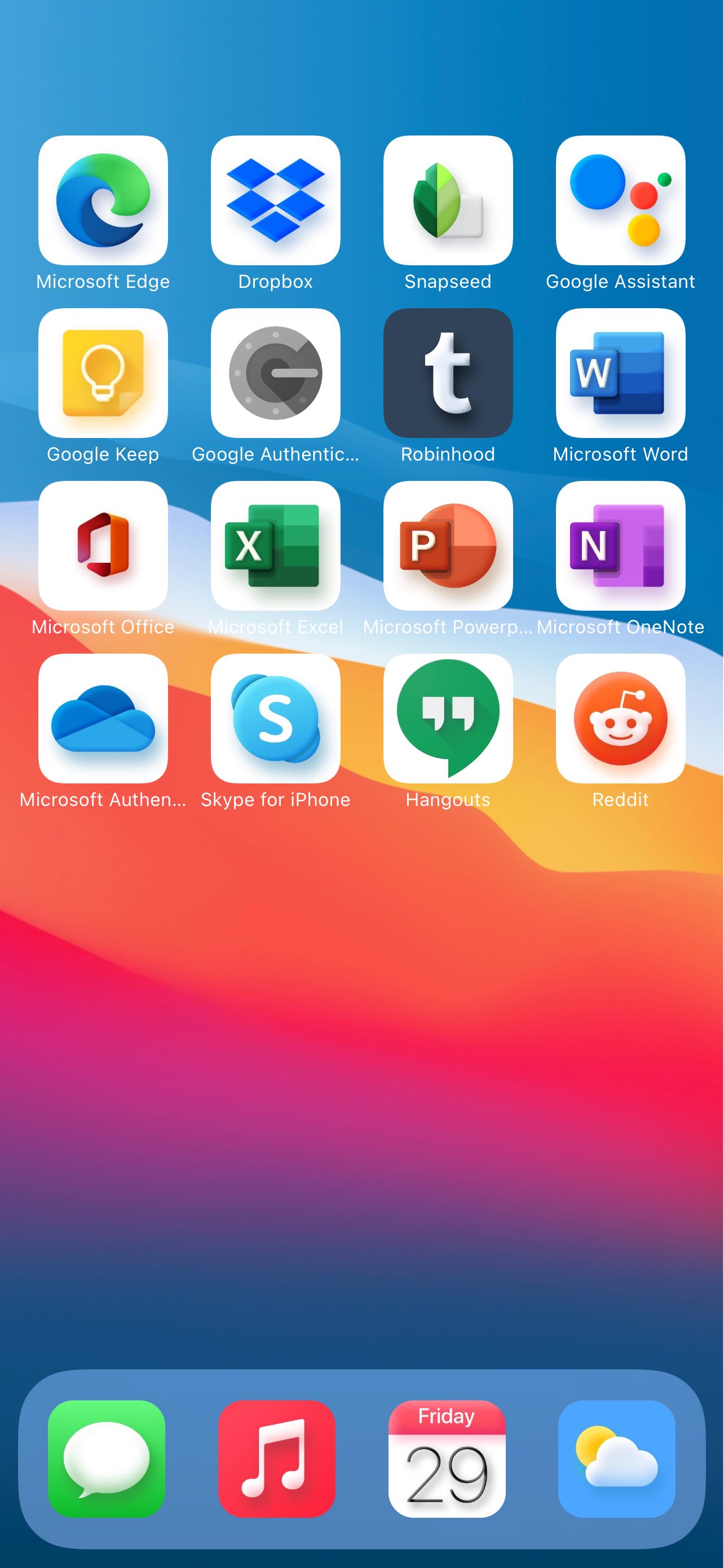 macOS Big Sur x iPhone Home Preview